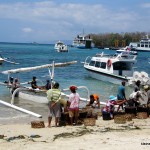Der Strand von PadangBai