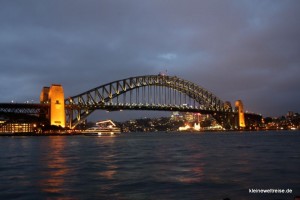 Harbour Bridge am Abend