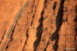 Uluru aus der Nähe Uluru aus der Nähe