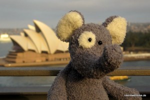 Fanta auf der Harbourbridge vor dem Opernhaus Fanta auf der Harbourbridge vor dem Opernhaus
