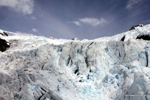 Rundflug über den Gletscher
