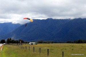 der Fallscirmspringer der Fallscirmspringer