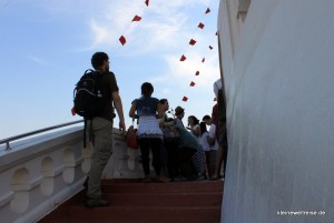 auf dem Weg nach oben