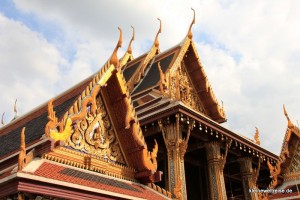 Dächer im Wat Phra Kaeo