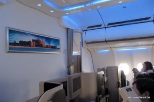 genug Platz für alle und blaues Licht