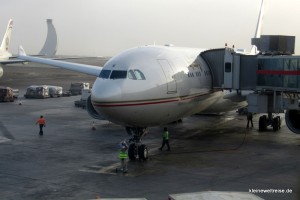 Der Airbus A300 in Abu Dhabi