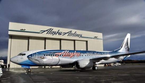 Der Lachs: Alaska Airlines Salmon Boeing 737