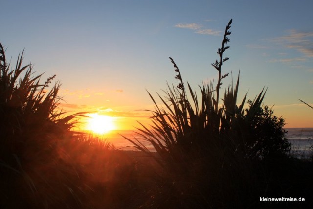 Sicht aus den Dünen, Neuseeland