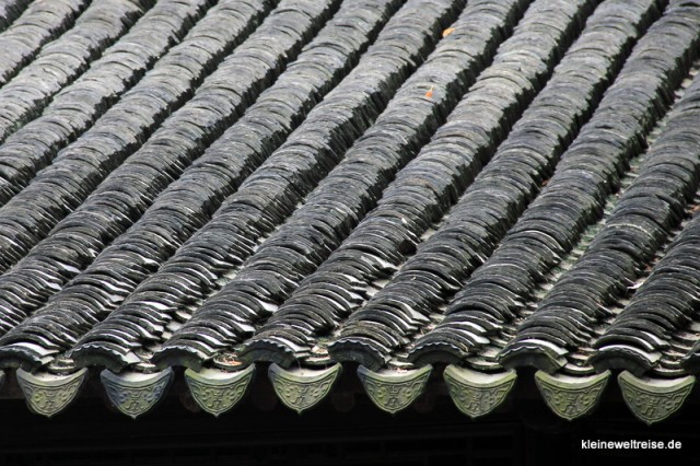altes chinesisches Dach
