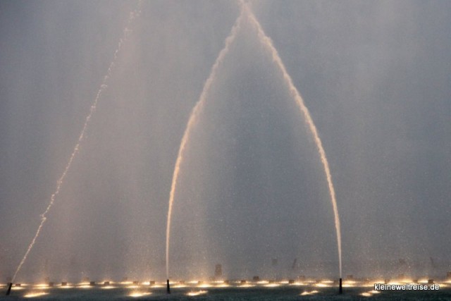 Wasserspiele in Dubai